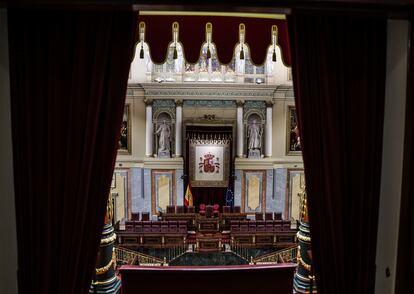 Hemiciclo del Congreso de los Diputados.