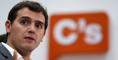 Albert Rivera, presidente de Ciduadanos. 