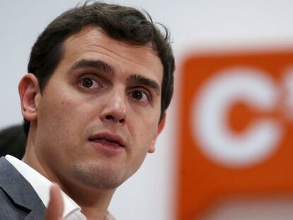 Albert Rivera, presidente de Ciduadanos. 