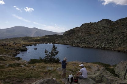 Circo de Peñalara, dentro del parque natural de la sierra madrileña.