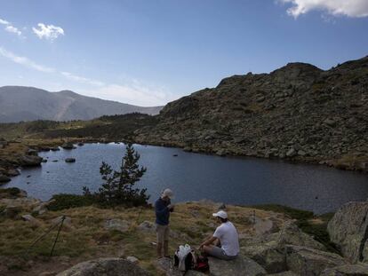 Circo de Peñalara, dentro del parque natural de la sierra madrileña.