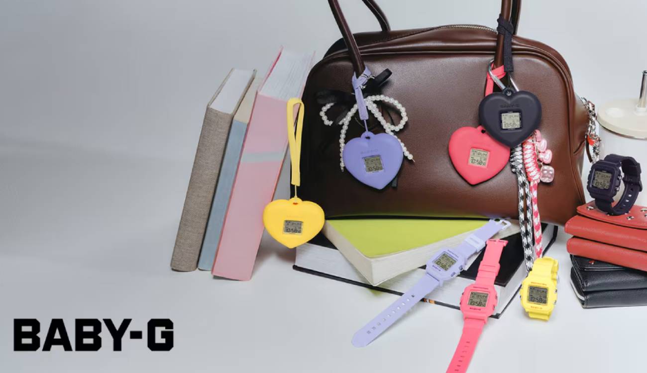 BABY-G, así es el curioso reloj Casio que puedes utilizar de colgante