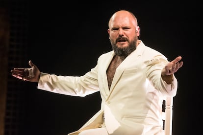 Niño de Elche, during a performance two years ago at the Teatro de la Zarzuela in Madrid.