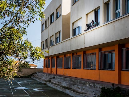 Centro de acogida de menores en El Hierro, donde actualmente reside una mayoría de adultos.
