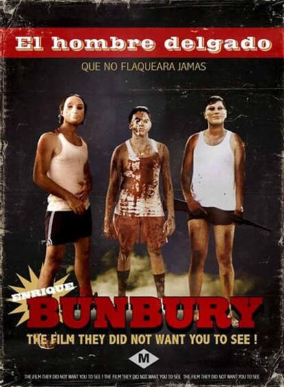 'El hombre delgado que no flaqueará jamás' el cortometraje de Enrique Bunbury