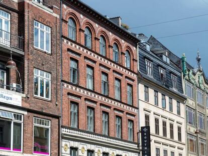 Habitatges a Copenhaguen, la capital de Dinamarca.