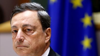 El presidente del BCE, Mario Draghi.