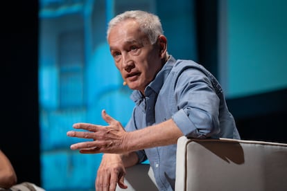 Jorge Ramos, en el Hay Festival, en Cartagena, el 1 de febrero de 2025.