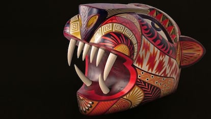 Una obra de Artesanías de Colombia, premio exaequo en bid_14 en la categoría de Diseño y empresa.
