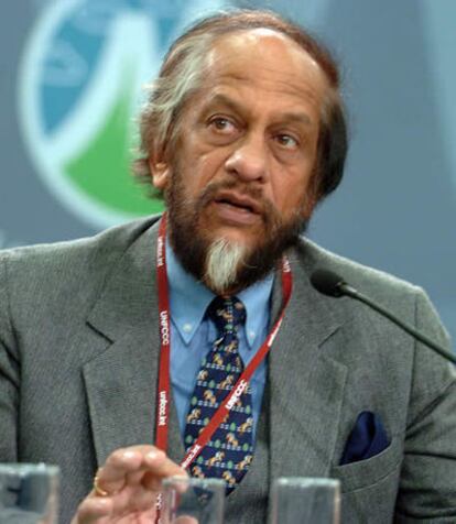 Rajendra Pachauri, presidente del Grupo Intergubernamental para el Cambio Climático