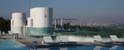 Piscina de SHA Wellness Clinic, en L'Alfàs del Pi (Alicante).