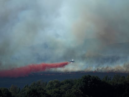 Incendio forestal extinguido en Palas de Rei (Lugo) el 18 de agosto, con 20 hectáreas afectadas.