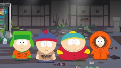 Los protagonistas de 'South Park'.