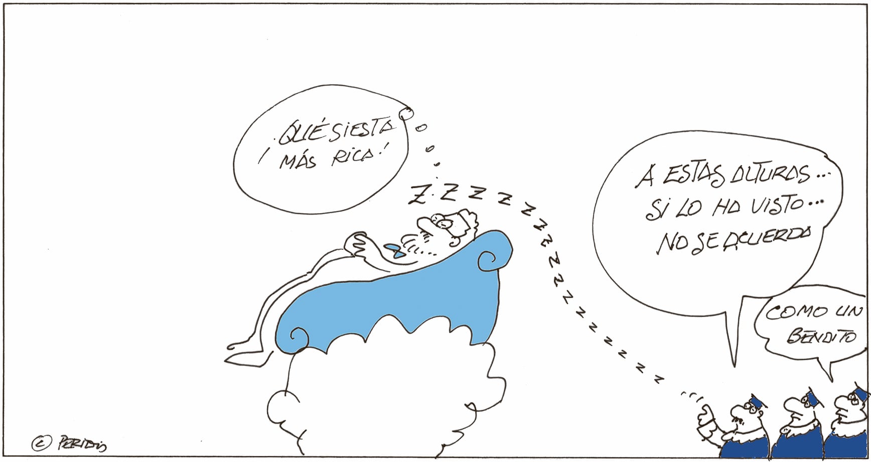 Peridis: si lo ha visto...