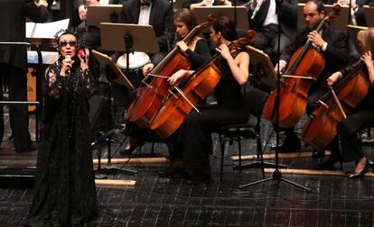 Concierto de Martirio en los Teatros del Canal.