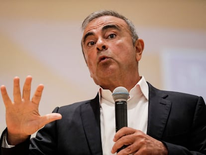 El expresidente de Renault-Nissan, Carlos Ghosn, en una imagen de 2020.