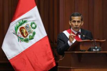 El presidente de Perú, Ollanta Humala. EFE/Archivo