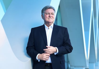 Luis Abad, consejero delegado de Capgemini, en la sede de la empresa en Madrid.
