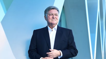 Luis Abad, consejero delegado de Capgemini, en la sede de la empresa en Madrid.