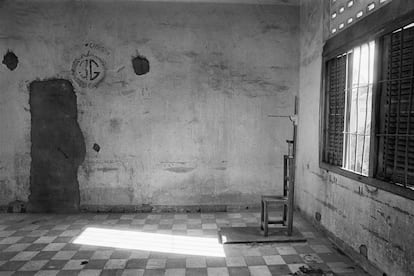 Sala de tortura del centro de exterminio