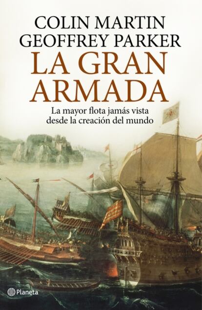 La portada del libro 'La Gran Armada', de Colin Martin y Geoffrey Parker.