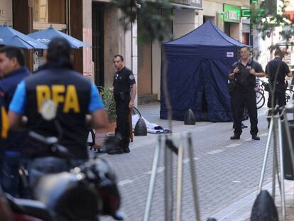 Polícia Federal em Buenos Aires.