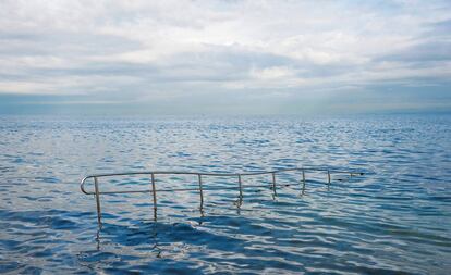 El mar en la ciudad de Izola, en Eslovenia.