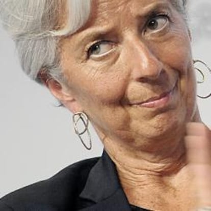 Christine Lagarde,directora general del Fondo Monetario Internacional (FMI)