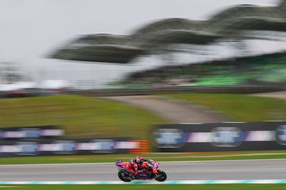 Jorge Martin, del Prima Pramac Racing, en el circuito de Sepang durante el GP de Malasia.