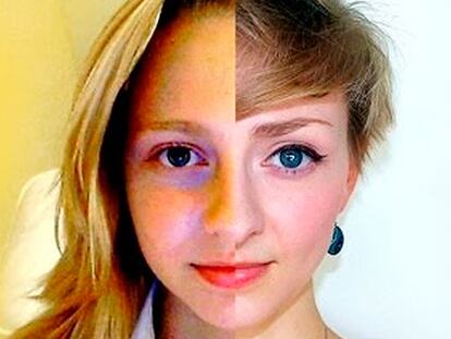 Seis años de ‘selfies’ arrancándose el pelo