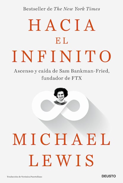 Portada del libro "Hacia el infinito"  de Michael Lewis. Editorial Deusto 2024