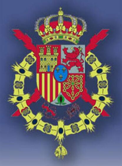 Escudo de la Casa del Rey.