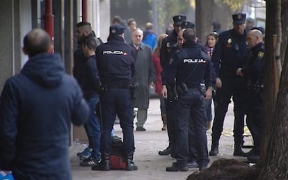 La Polic&iacute;a detiene a varios ultras el pasado domingo.