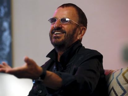 Ringo Starr, durante una entrevista en California el 30 de marzo.