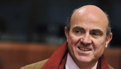 El ministro de Economía, Luis de Guindos.