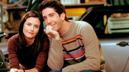 Mónica y Ross en 'Friends'.