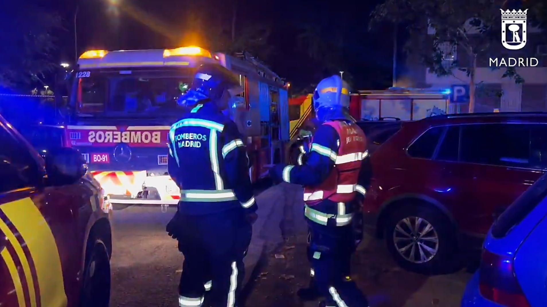 Muere una mujer de 92 años en el incendio de su vivienda en el distrito madrileño de Fuencarral