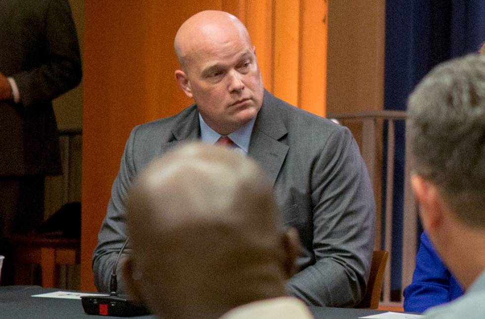 Matthew Whitaker, en un evento el pasado agosto