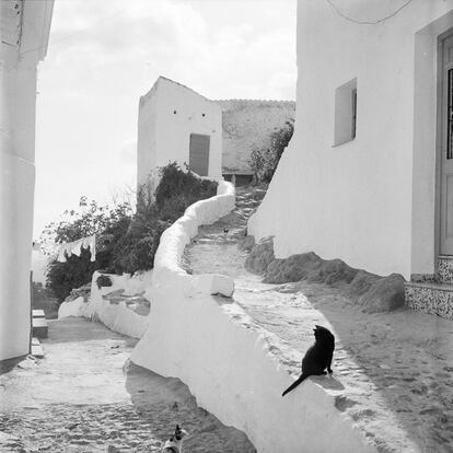 Casares (Málaga), en 1975. Una fotografía que muestra el gusto y cuidado de Flores.