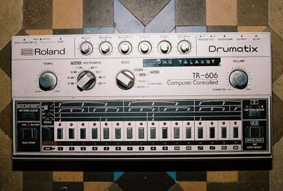 Una Roland TR-606, usada por John Talabot.