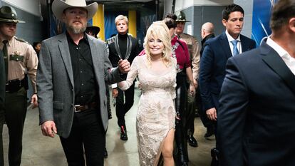 Dolly Parton, en la entrega de los premios CMA en Nashville, Tennessee, el 13 de noviembre de 2019.
