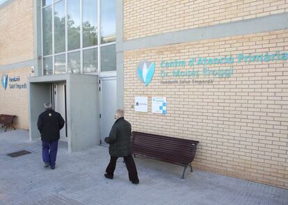 El CAP de l'Escala, en Girona, fue el primero que Salud intentó privatizar.