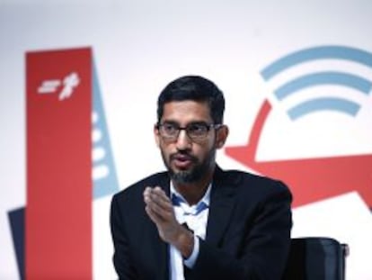 Sundar Pichai, vicepresident d&#039;Android de Google.