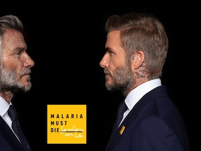 Un Beckham de 70 años habla de un mundo sin malaria para una campaña benéfica