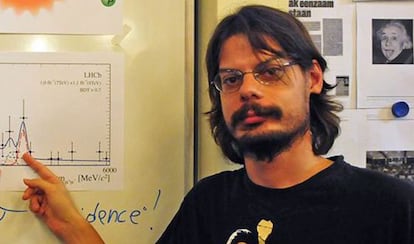 El científico, Diego Martínez.
