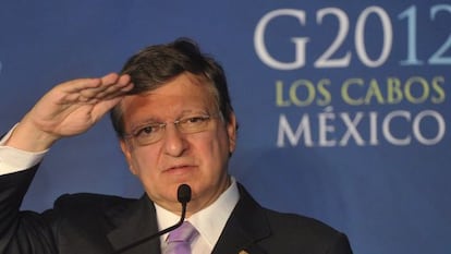 El presidente de la Comisión Europea, José Manuel Durão Barroso.
