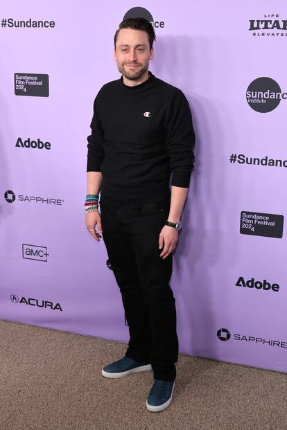 Kieran Culkin en el estreno de a 'Real pain'.