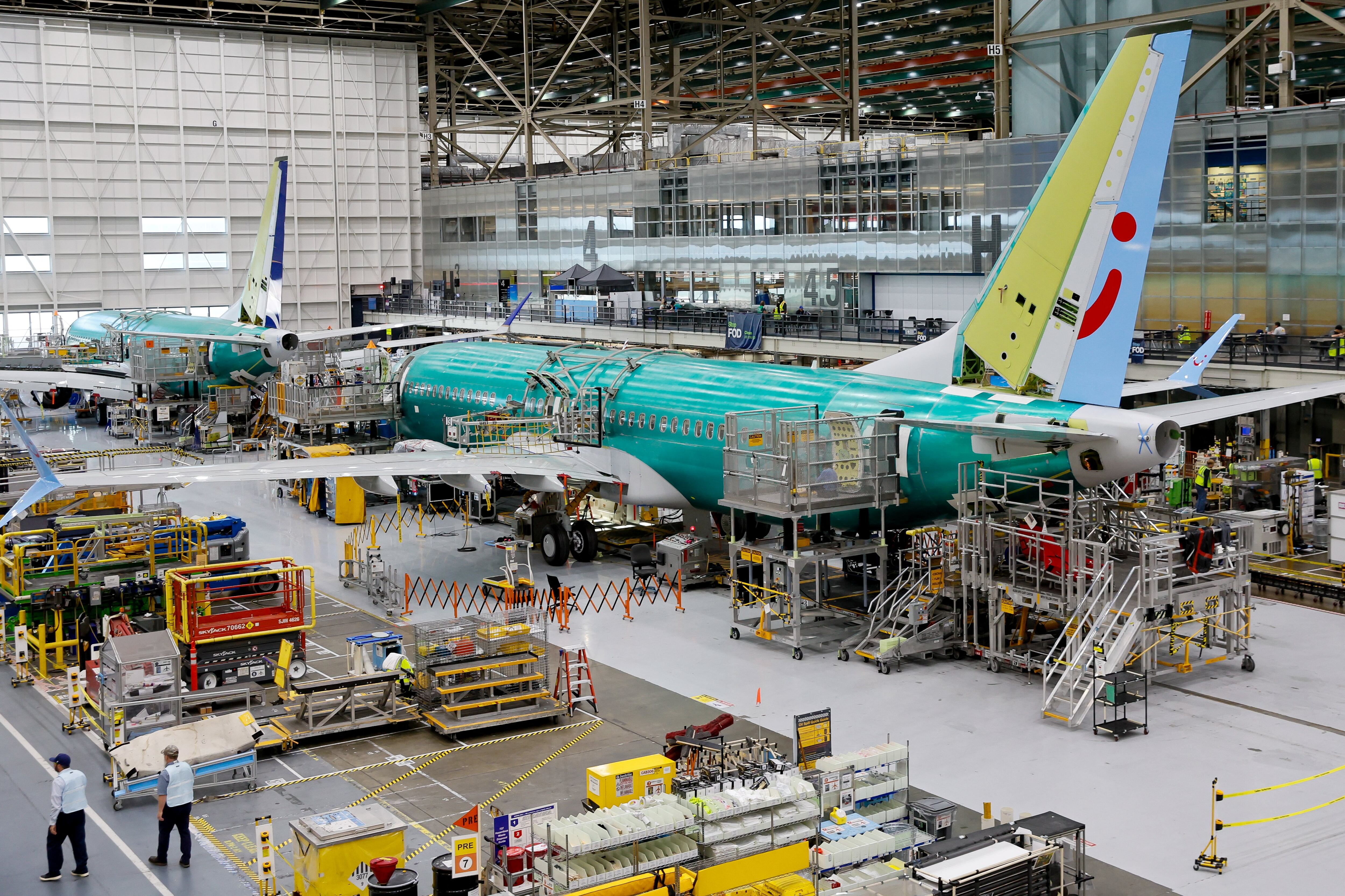 Boeing recibe luz verde para aumentar la producción del avión 737 Max a 47 unidades al mes
