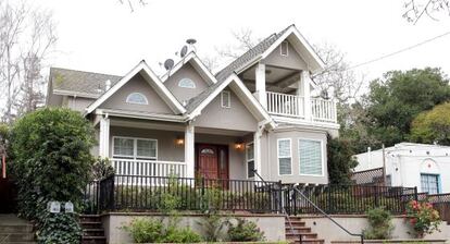 Casa del fundador de Facebook y su mujer, Priscilla Chan, en Palo Alto.