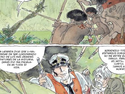 Cuento chino, con Corto Maltés (Juan Díaz Canales y Rubén Pellejero)